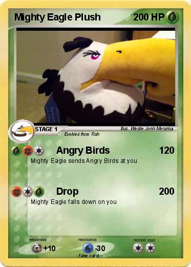 Pokemon Mighty Eagle Plush