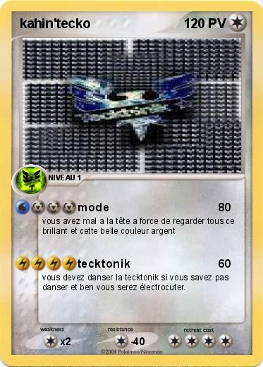 Pokemon kahin'tecko
