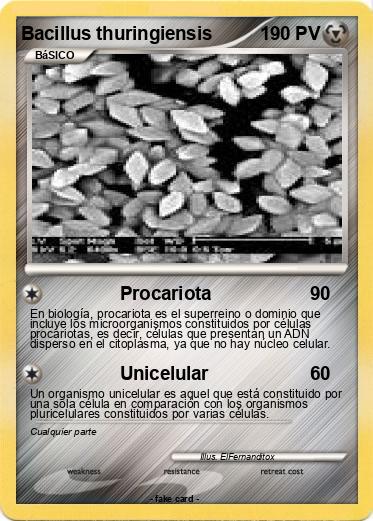 Pokemon Bacillus thuringiensis