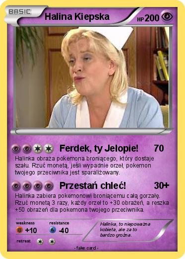 Pokemon Halina Kiepska