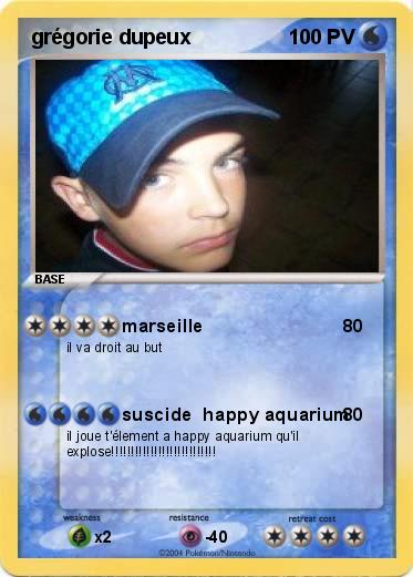 Pokemon grégorie dupeux
