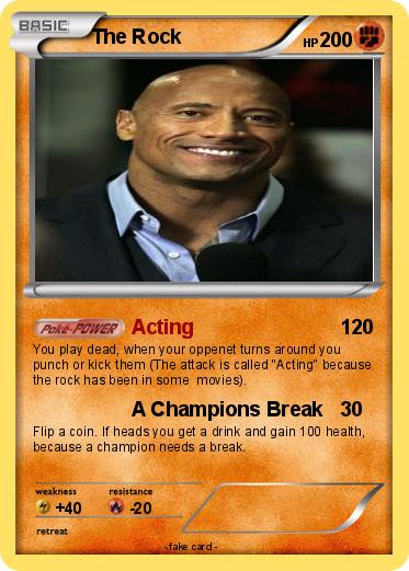 Pokemon The Rock