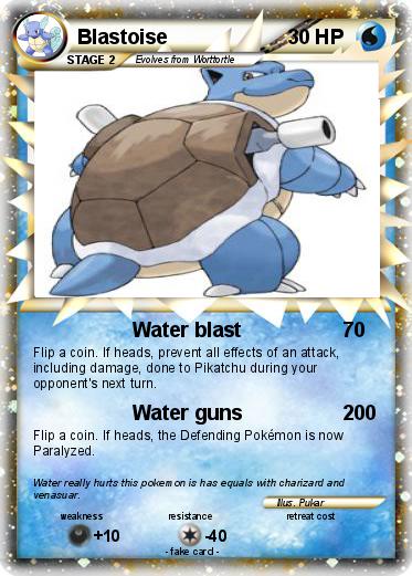 Pokemon Blastoise