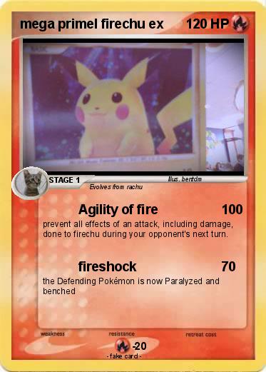 Pokemon mega primel firechu ex