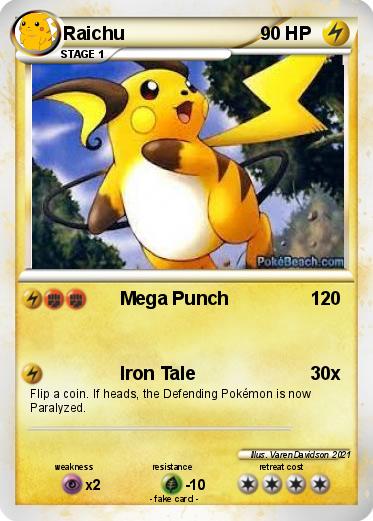 Pokemon Raichu