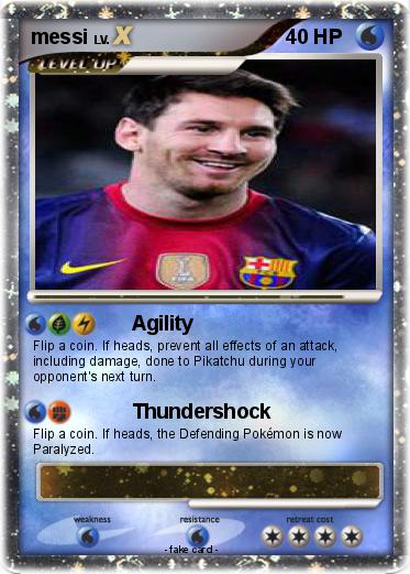 Pokemon messi