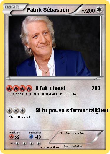 Pokemon Patrik Sébastien