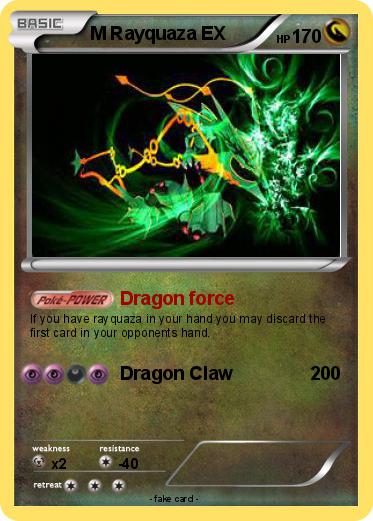 Pokemon M Rayquaza EX