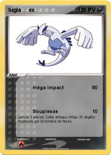 Pokemon lugia     ex