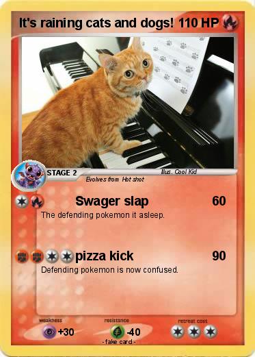 Pokemon It's raining cats and dogs!