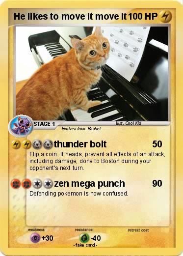 Pokemon He likes to move it move it