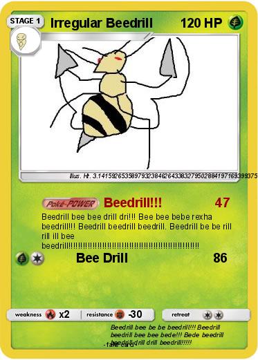 Pokemon Irregular Beedrill