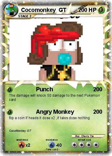 Pokemon Cocomonkey  GT