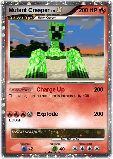 Pokemon Mutant Creeper
