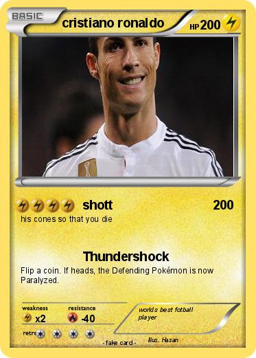 Pokemon cristiano ronaldo