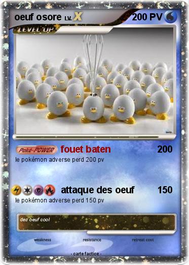 Pokemon oeuf osore