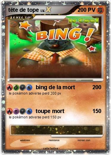 Pokemon tête de tope
