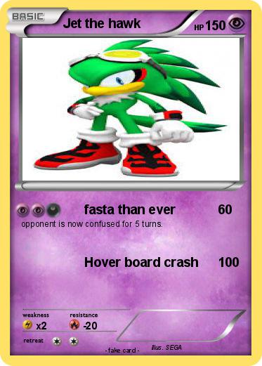 Pokemon Jet the hawk