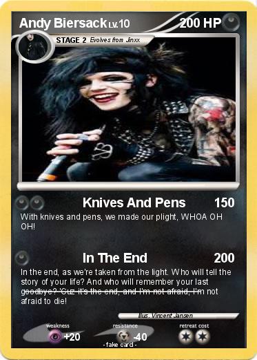 Pokemon Andy Biersack