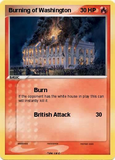 Pokemon Burning of Washington