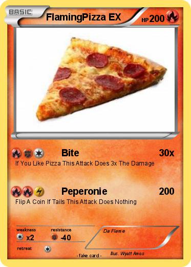 Pokemon FlamingPizza EX