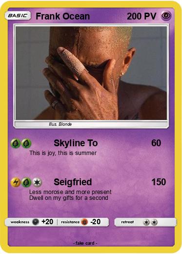 Pokemon Frank Ocean
