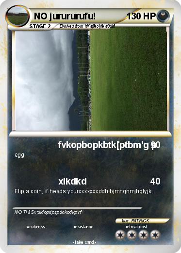 Pokemon NO jurururufu!
