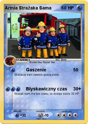 Pokemon Armia Strażaka Sama