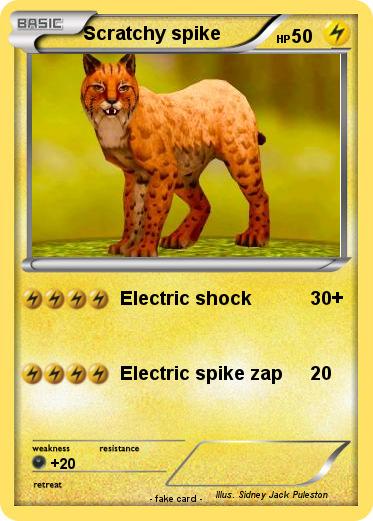 Pokemon Scratchy spike