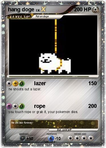 Pokemon hang doge