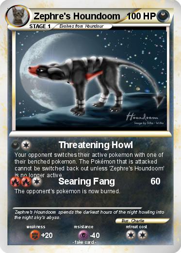 Pokemon Zephre's Houndoom