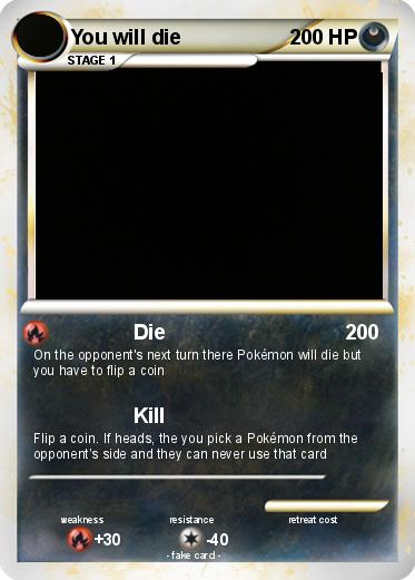 Pokemon You will die