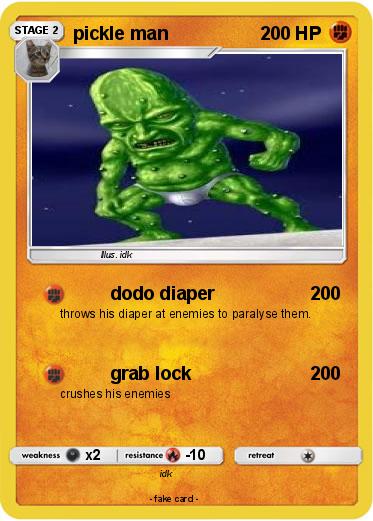 Pokemon pickle man
