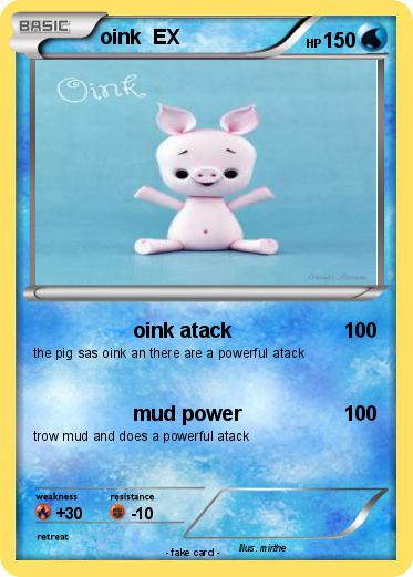Pokemon oink  EX