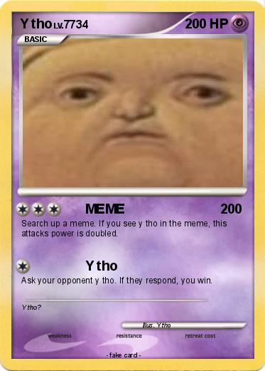 Pokemon Y tho