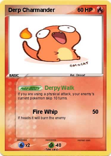 Pokemon Derp Charmander