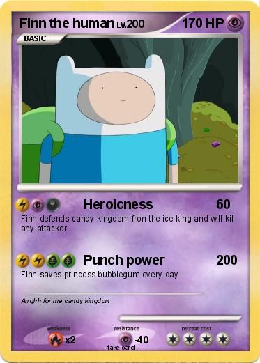 Pokemon Finn the human