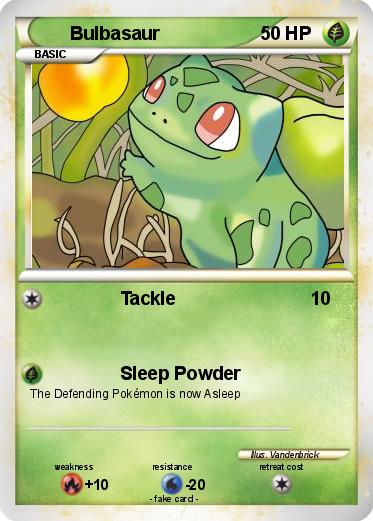 Pokemon Bulbasaur