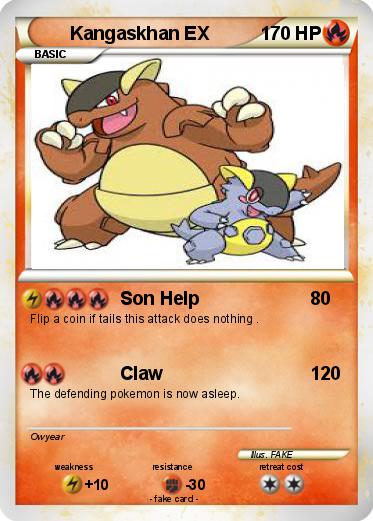 Pokemon Kangaskhan EX