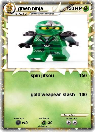 Pokemon green ninja