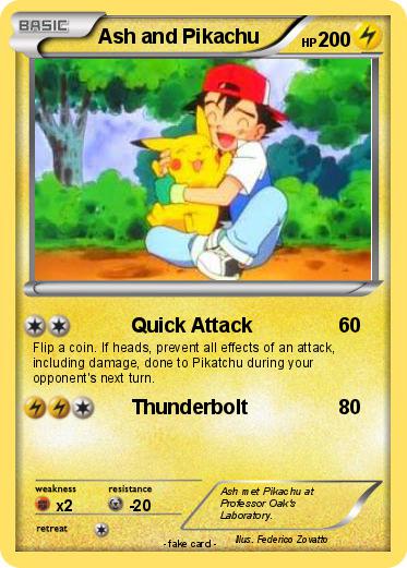 Pokemon Ash and Pikachu
