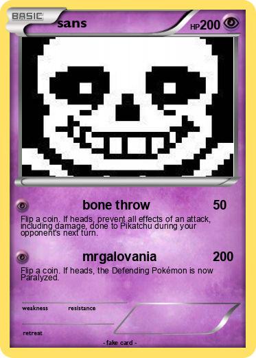 Pokemon sans