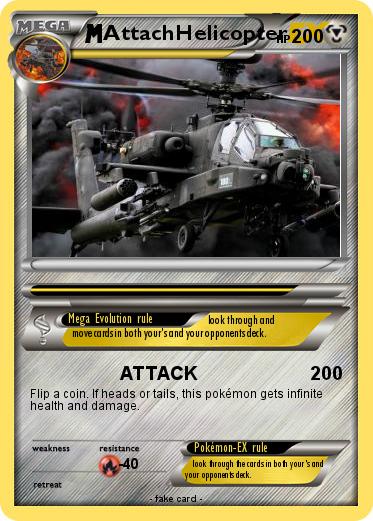 Pokemon AttachHelicopter