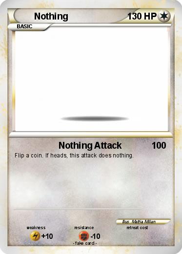 Pokemon Nothing