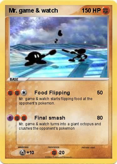 Pokemon Mr. game & watch