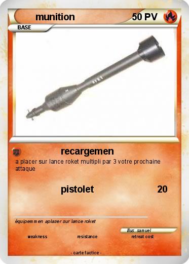 Pokemon munition