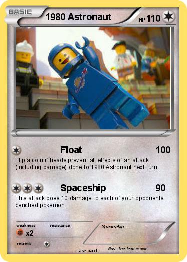 Pokemon 1980 Astronaut