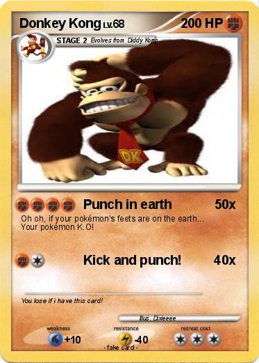 Pokemon Donkey Kong