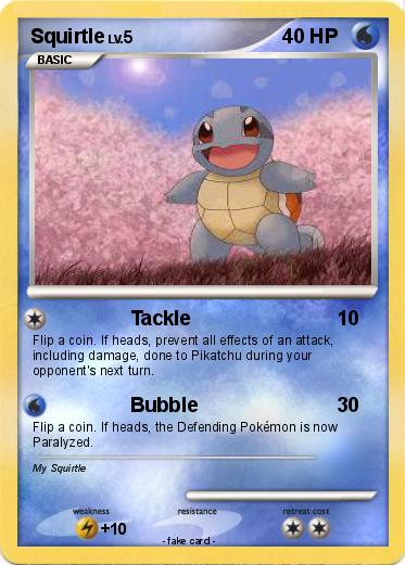 Pokemon Squirtle