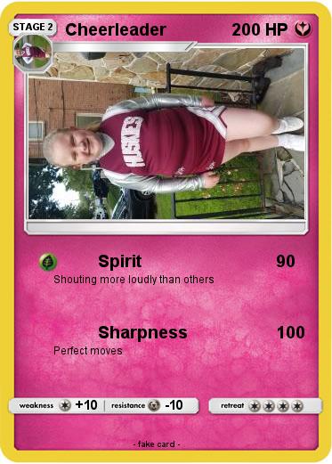 Pokemon Cheerleader